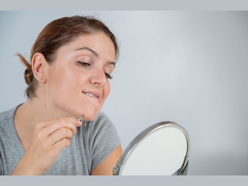 Women Pcos Chin Hair